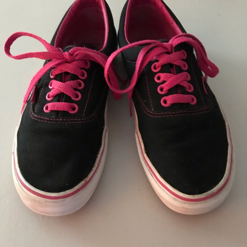 Vans Women’s Sz 8.5 Black/Pink
